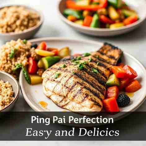 Grilled Fish Meal Prep - Ping Pa Perfection - Easy & Delicious